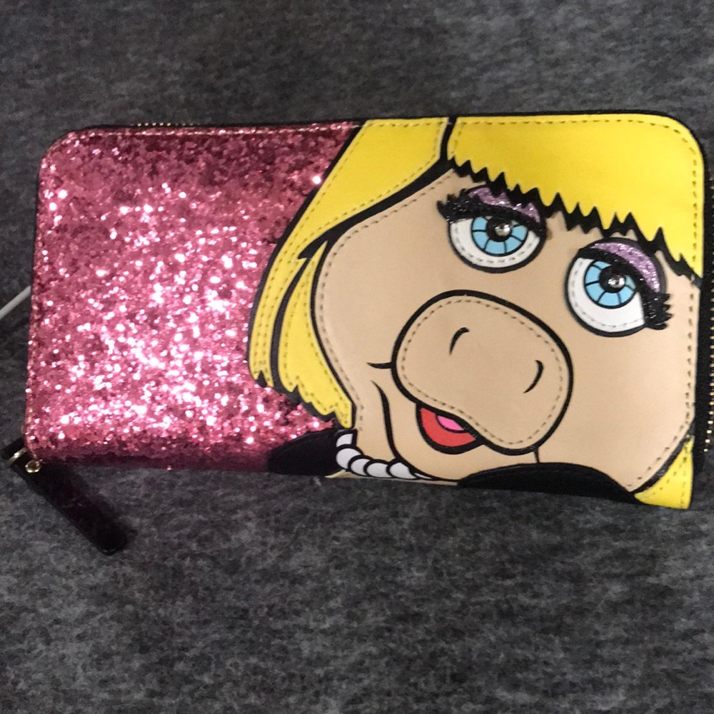 Kate Spade Miss Piggy Lacey Wallet - Picture 1 of 9